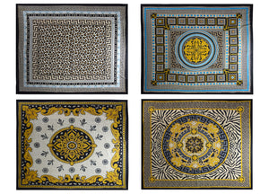 Telo Mare Spiaggia Grande Antisabbia Parasole Modello Batik Barocco - Telo Mare - Leopard D1