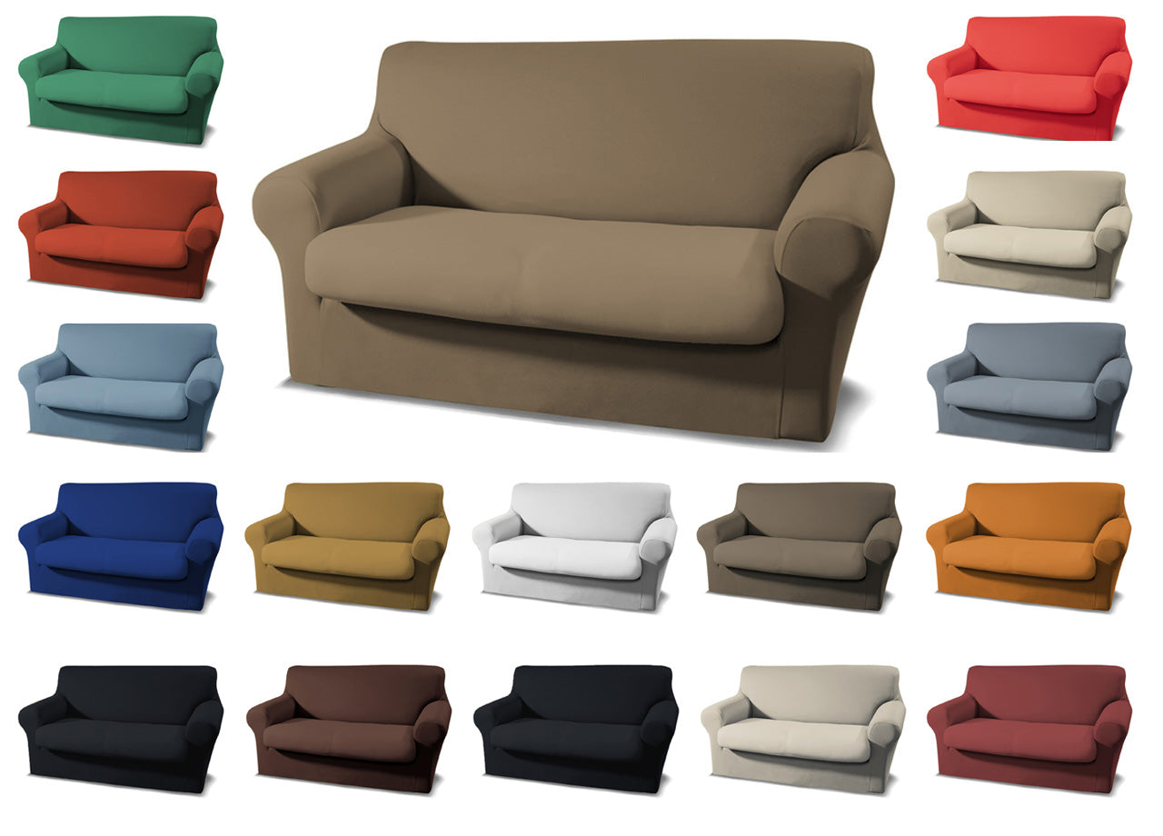 Copridivano Antimacchia Elasticizzato Protettivo Impermeabile Genius Tinta Unita - 3 Posti - Panna 1004