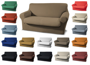 Copridivano Antimacchia Elasticizzato Protettivo Impermeabile Genius Tinta Unita - 3 Posti - Panna 1004