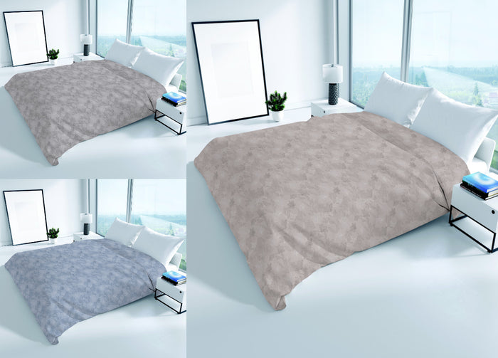 Copriletto Piquet Primavera Estate 100% Cotone Disegno Lily - Matrimoniale - Beige