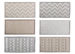 Tappeto Passatoia Cucina Corsia Retro Antiscivolo Disegni New Varie Fantasie By Suardi - 55x115 - Luxor Beige