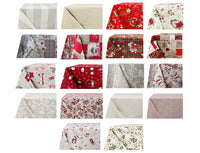 Tovaglia Natalizia Cucina Soggiorno Copritavolo Natale Made Italy Disegni Assortiti - 140x360 - Anais Rosso