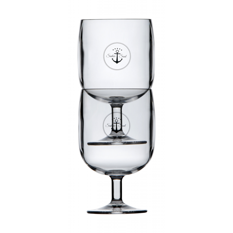 COPPE DA VINO IMPILABILI SAILOR SOU
