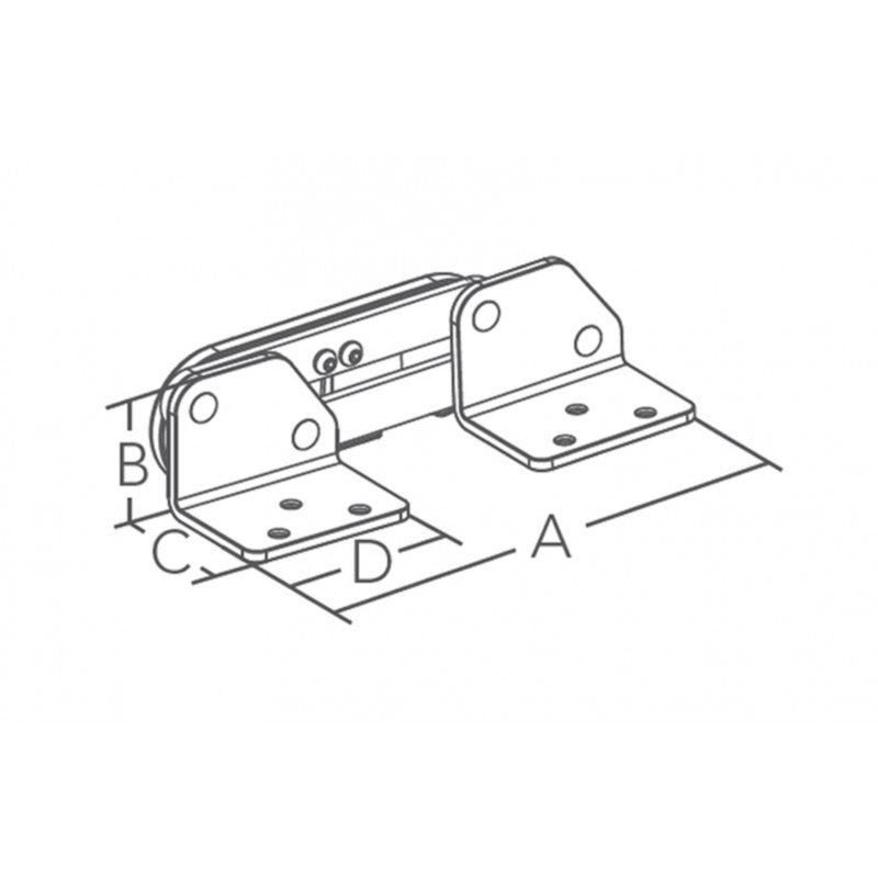 COPPIA CERNIERE AISI 316 PER SEDILE