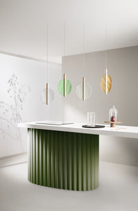 COPPIA DI VETROI JUIS D.30CM TRASPARENTE PER SOSPENSIONE