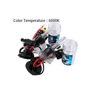 COPPIA LAMPADE FARI XENON HB3/9005 6000K RICAMBI AUTO MOTO 35W XENON