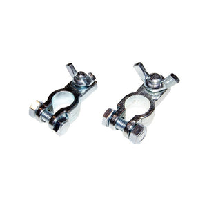 COPPIA MORSETTO BATT ZINCATO M10+M8