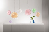 COPPIA VETRI JOKEY D.30 VERDE PER SOSPENSIONE