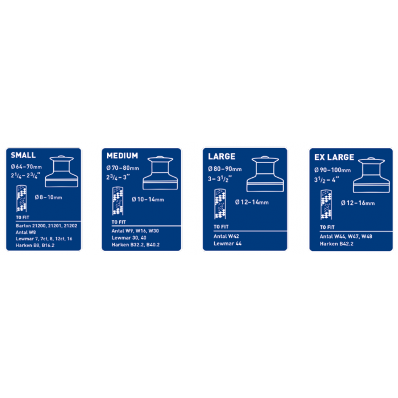 COPPIA WINCHER Ø MM.90/100