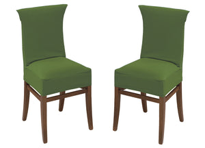 Coppia Coprisedia/Copriseggiola Antimacchia Tinta Unita Modello Magic - Copriseggiola - Verde