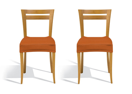 Coppia Coprisedia/Copriseggiola Antimacchia Tinta Unita Modello Magic - Coprisedia - Arancio