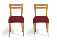 Coppia Coprisedia/Copriseggiola Antimacchia Tinta Unita Modello Magic - Coprisedia - Bordeaux