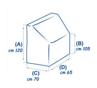 COPRICONSOLLE M 120-105-70 spesso 0,15