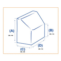 COPRICONSOLLE XXL 140-100-110 spesso 0,15 mm.