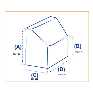 COPRICONSOLLE XXL 140-100-110 spesso 0,15 mm.