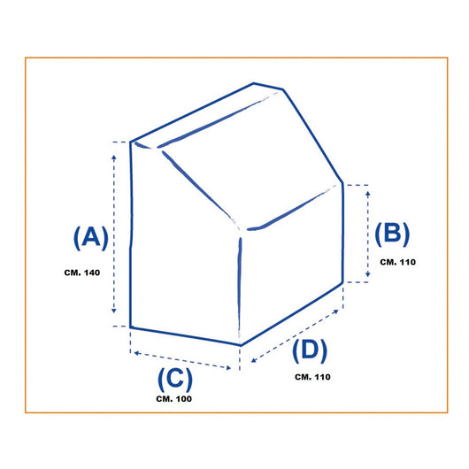 COPRICONSOLLE XXL 140-100-110 spesso 0,15 mm.