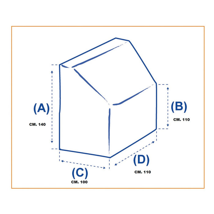 COPRICONSOLLE XXL 140-100-110 spesso 0,15 mm.
