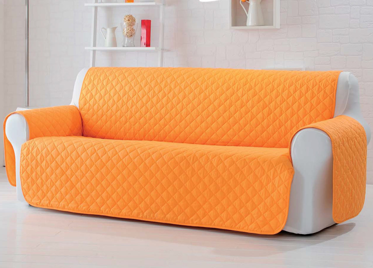 Copridivano Genius Natural Double Face - Poltrona - Panna-Beige