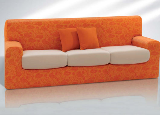 Copridivano Sofa Cover In Fantasia Disegno RS - 3 Posti - RS 300 Marrone