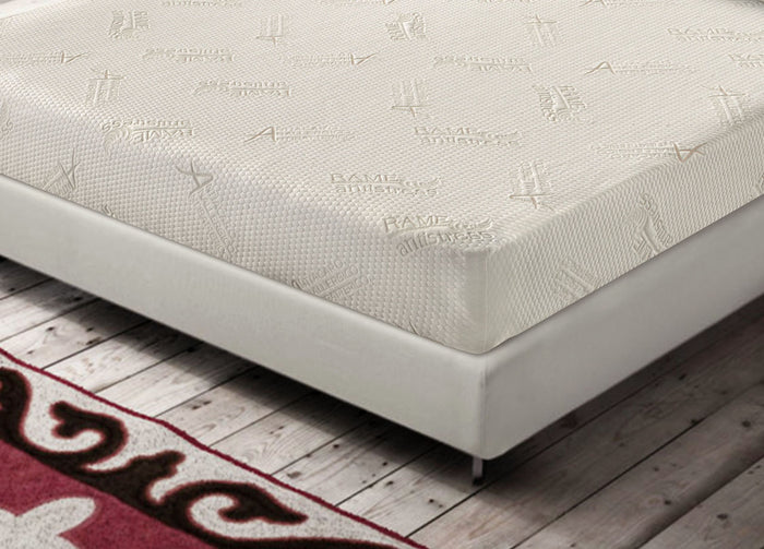 Coprimaterasso Imbottito Elasticizzato Anallergico Federe Cuscino Letto Made Italy - Singolo - Rame