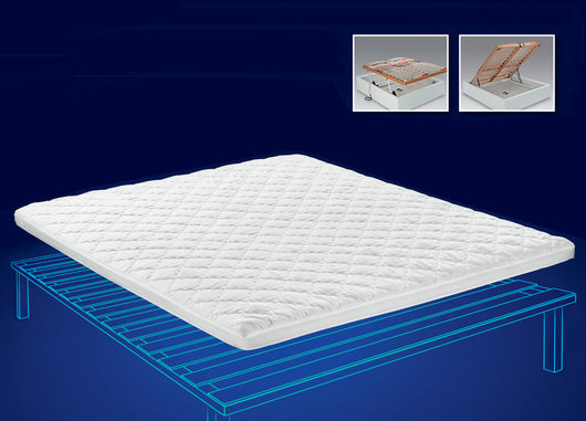 Coprirete Trapuntato Con Fascia Perimetrale Laterale Modello Sogno - Matrimoniale - Sogno