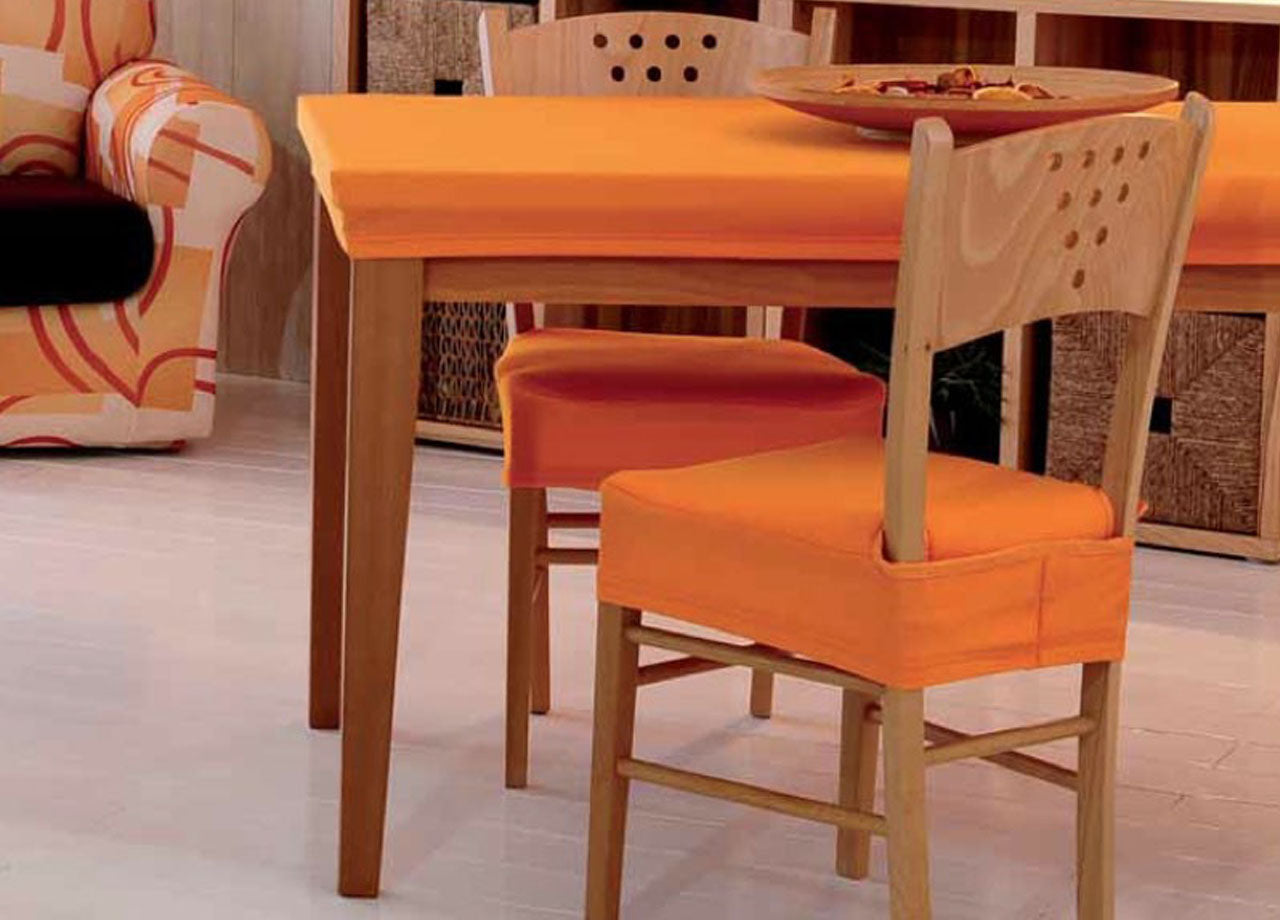 Coppia Coprisedia/Copriseggiola Genius In Tinta Unita - Sedia - Grigio Sassi 1020