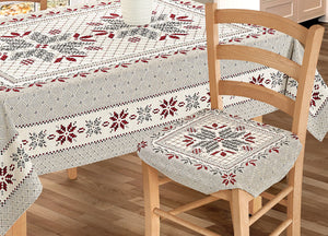 Set Cuscini Coprisedia Imbottiti Cinigliati Sfoderabili Modello Tricot Made In Italy - Aletta 6Pz - Tricot