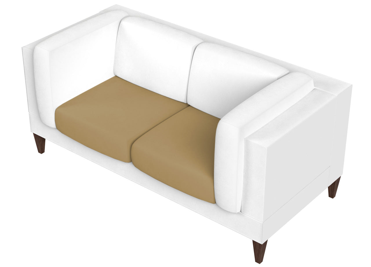 Copridivano E Copri Poltrona Antimacchia Sofà Elasticizzato Modello Magico - Seduta - Tortora