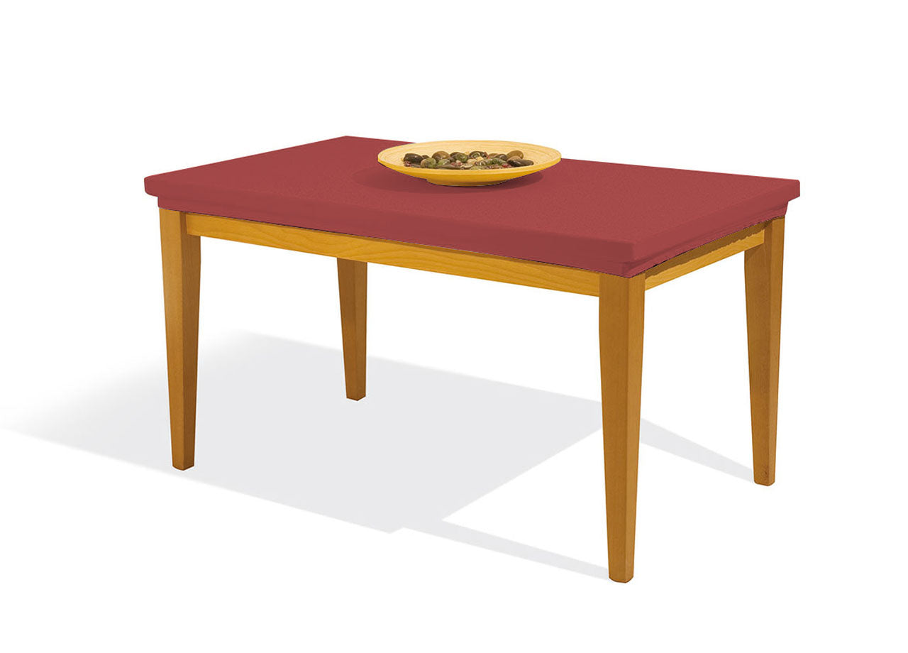 Copritavolo Antimacchia Elasticizzato  In Tinta Unita Copri Tavola Genius - 12 Posti - Bordeaux 1003