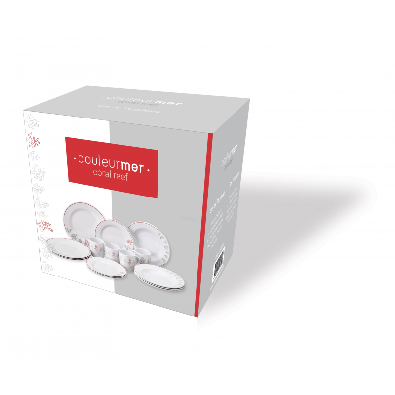 CORAL REEF SET PER 4 PERSONE