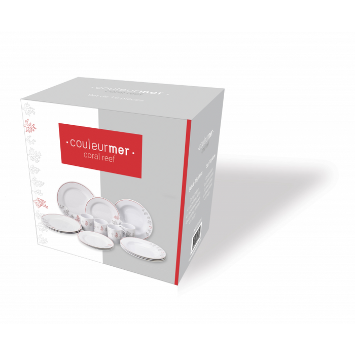 CORAL REEF SET PER 4 PERSONE