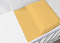 Federa Per Lettino E Culla Fantasia Pois - Lettino - Giallo