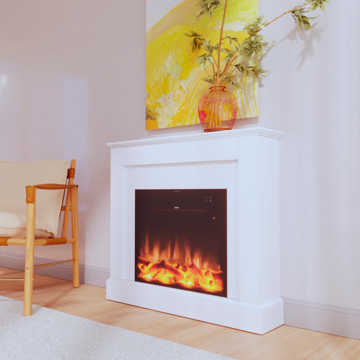 MPC CORNICECAMINETTOCAMILLOBIANCA60 BIANCO Cornice per caminetto Camillo bianca 60 cm eleganza e design moderno materiali di alta qualita resistente e duratura acquisto sicuro e consegna veloce