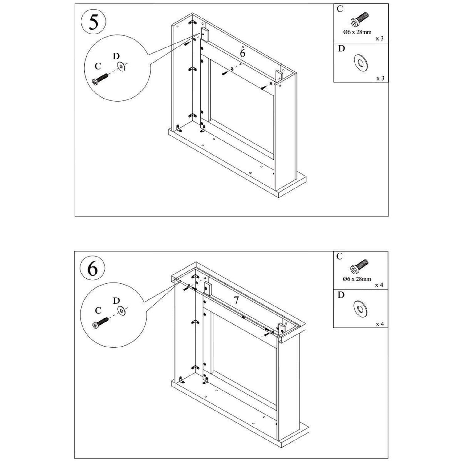 Fuego Cornice Caminetto Ugo Grigia Cornice Per Caminetto Struttura In Legno Mdf