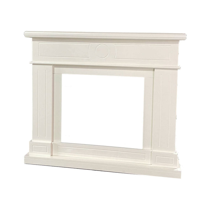 Mpc Cornice Camino Lipari Bianco Bianco Crema Cornice Caminetti Lipari Bianco Crema Design Lineare Senza Tempo Adatta Per Tutti Gli Ambienti