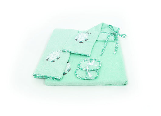 Corredo Neonato Set 4 Pezzi Modello Fabio - Set 4Pz - Verde