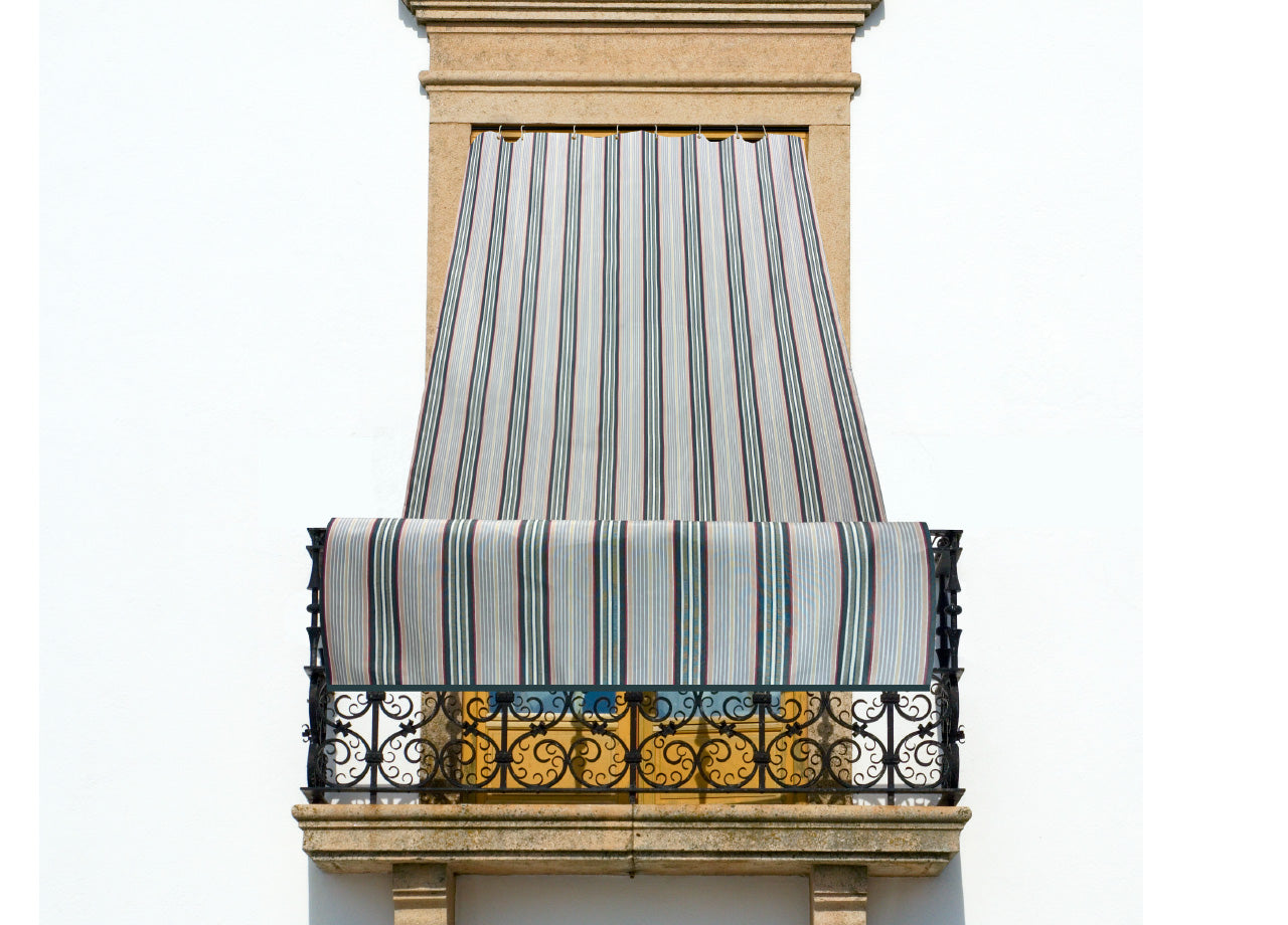 Tenda Da Sole A Caduta Per Esterno Balcone Casa Telo Ombra Modello Costarica - 150x290 - Verde