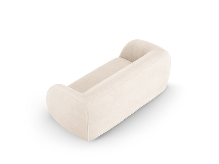 Cosmopolitan Design - Divano "Essen" 2 posti in bouclé beige 