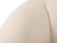 Cosmopolitan Design - Divano "Essen" 2 posti in bouclé beige 