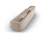 Cosmopolitan Design - Divano "Tulum" 2 posti in ciniglia beige 