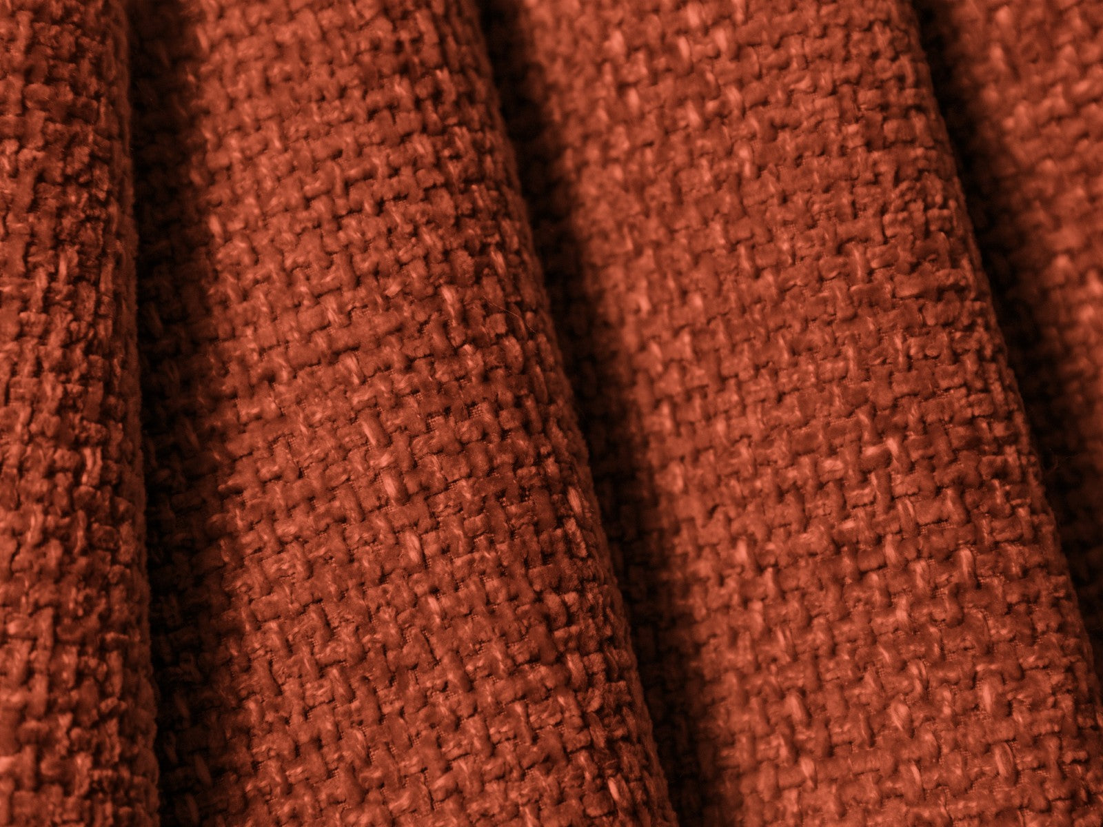 Cosmopolitan Design - Divano "Tulum" 2 posti in ciniglia terracotta 