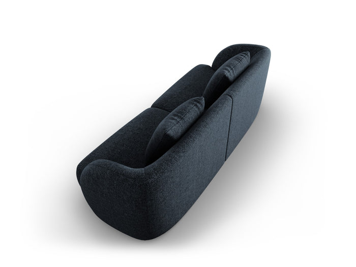 Cosmopolitan Design - Divano "Tulum" 2 posti in ciniglia blu reale 