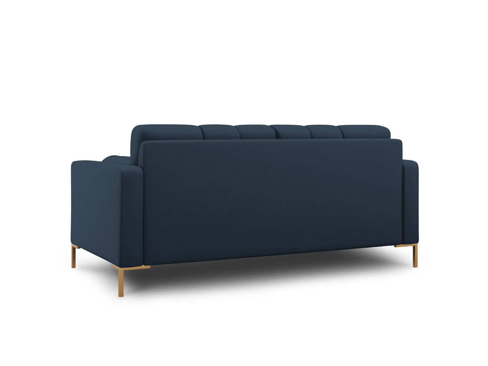 Cosmopolitan Design - Divano "Bali" 2 posti in tessuto strutturato blu 