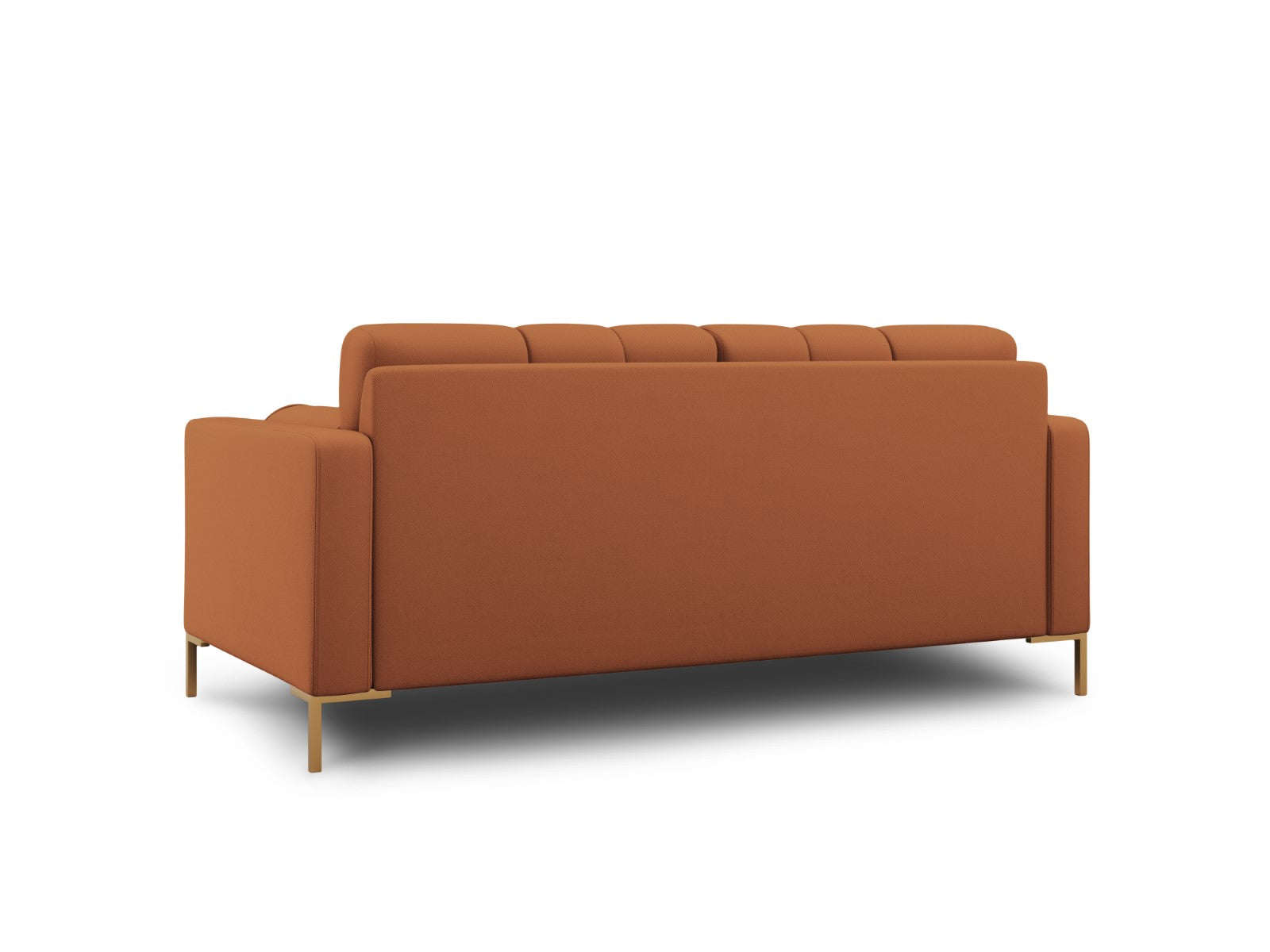 Cosmopolitan Design - Divano "Bali" 2 posti in tessuto strutturato mattone 