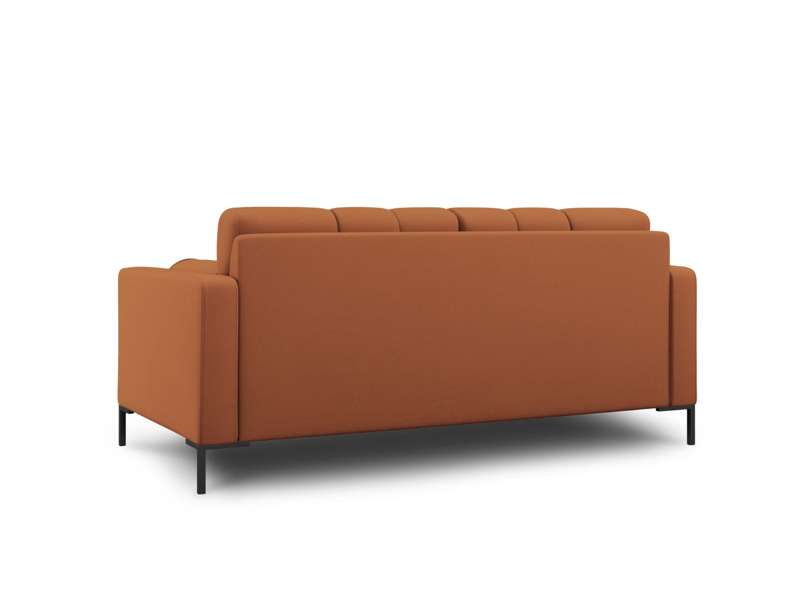 Cosmopolitan Design - Divano "Bali" 2 posti in tessuto strutturato mattone 