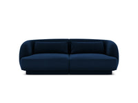 Cosmopolitan Design - Divano "Tulum" 2 posti in velluto blu reale 