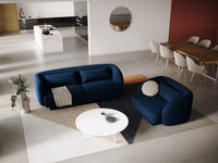 Cosmopolitan Design - Divano "Tulum" 2 posti in velluto blu reale 