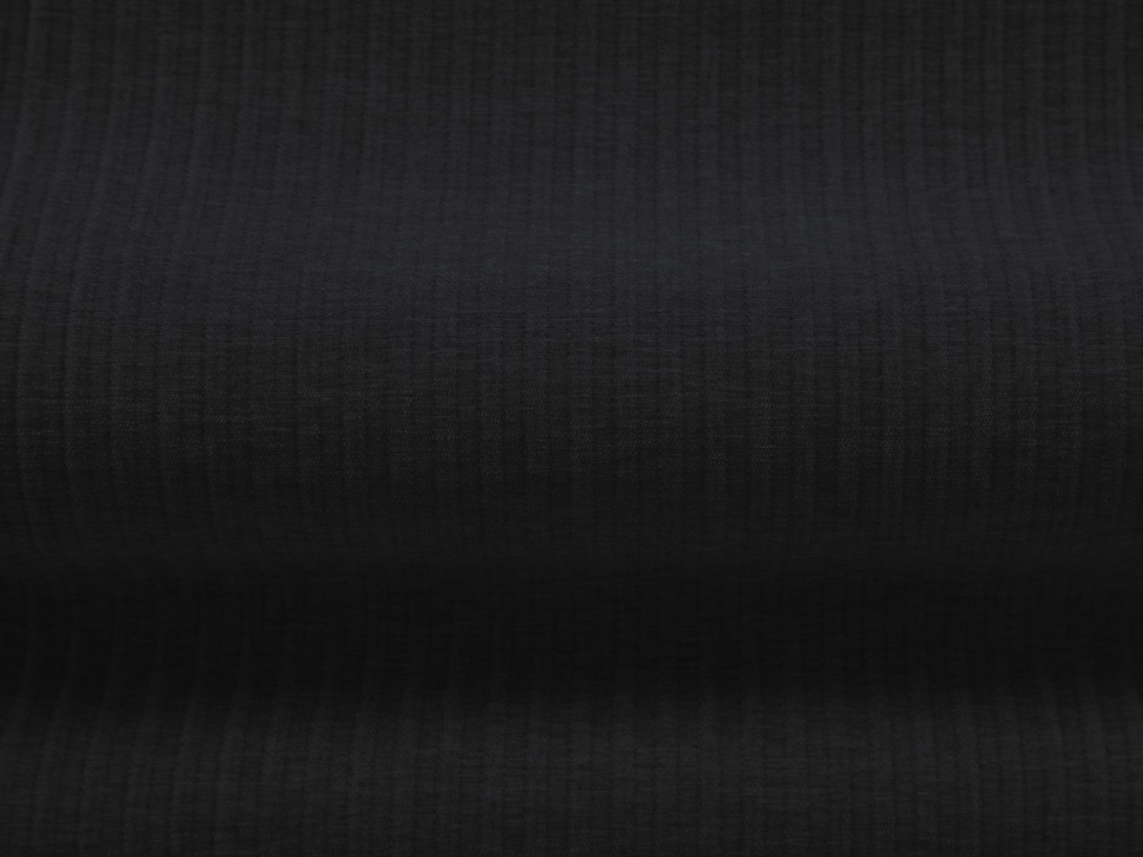 Cosmopolitan Design - Divano sinistro "Arendal" 4 posti in ciniglia con effetto a coste nero 