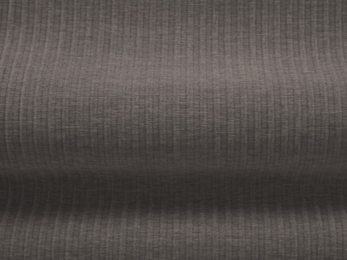 Cosmopolitan Design - Divano sinistro "Arendal" 4 posti in ciniglia con effetto a coste grigio scuro 