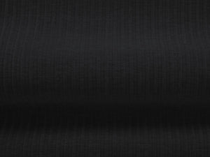 Cosmopolitan Design - Divano destro "Arendal" 4 posti in ciniglia con effetto a coste nero 